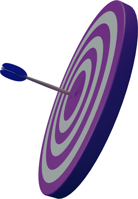 Target Icon 3D Render